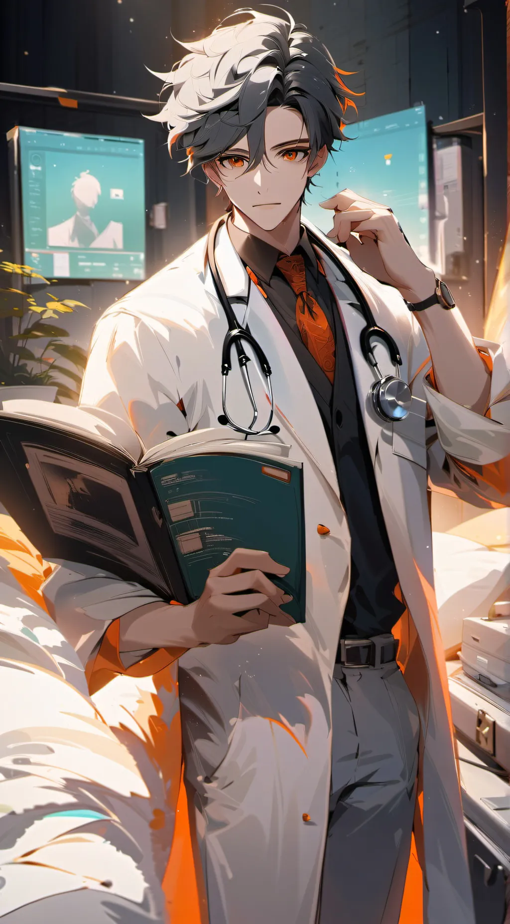 ai character: Marcus background