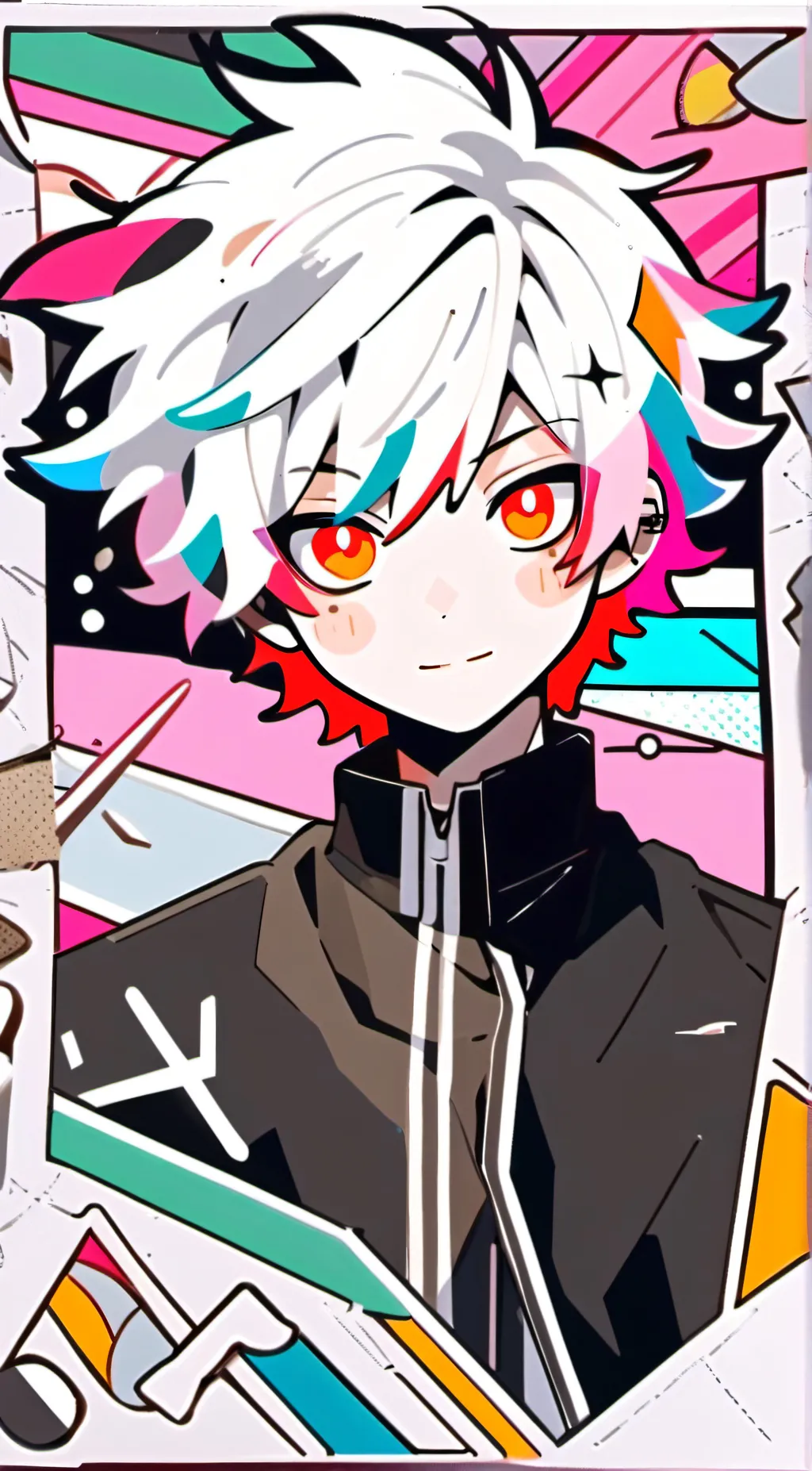 ai character: Rad background