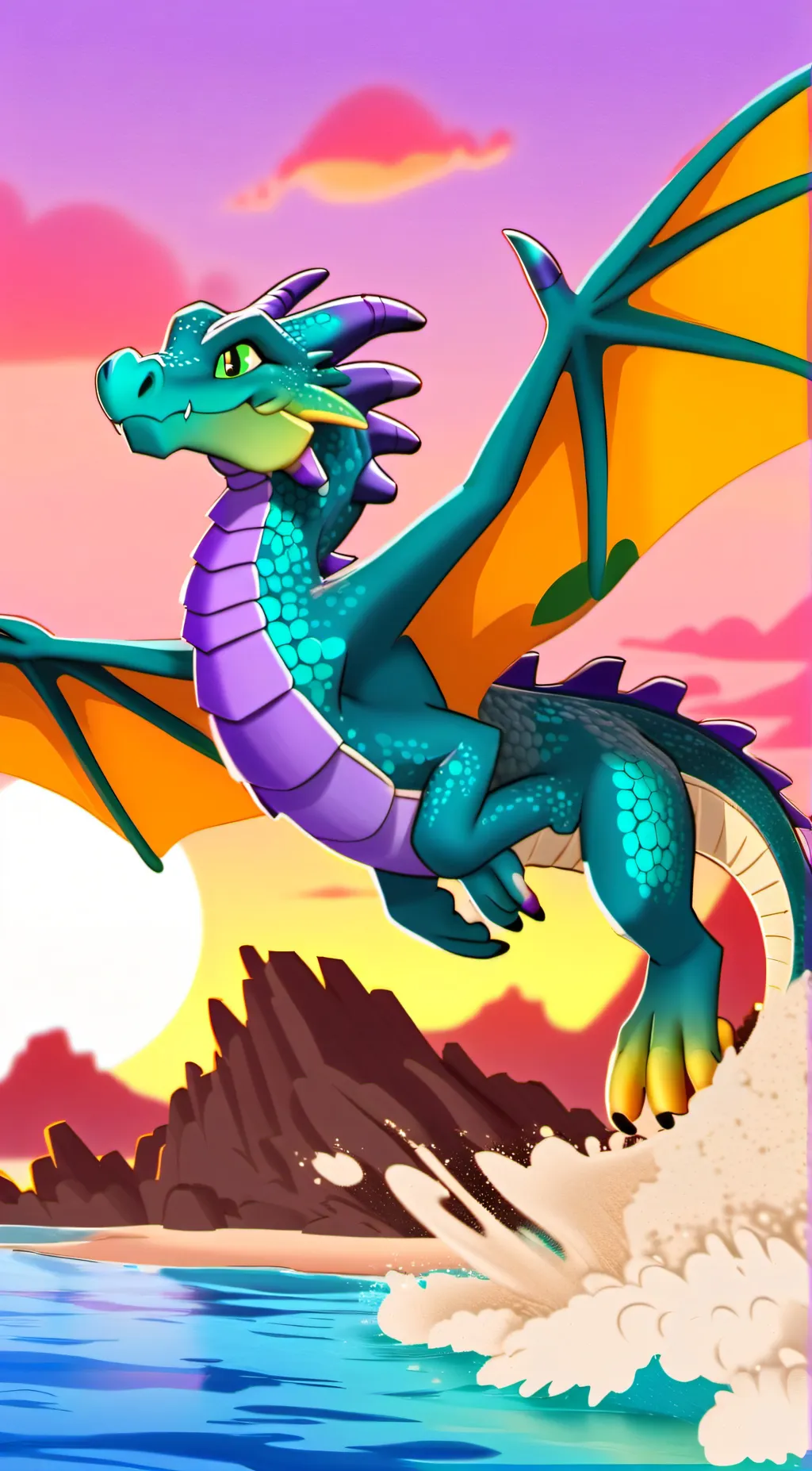 ai character: Princess SeaStorm background