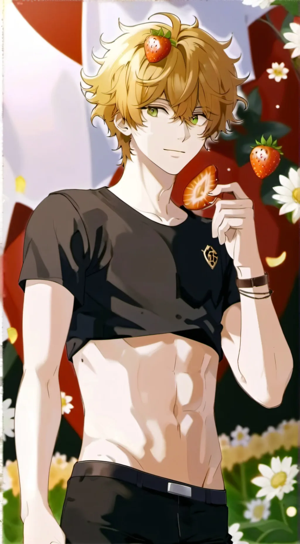 ai character: Jeremy Pineapple  background