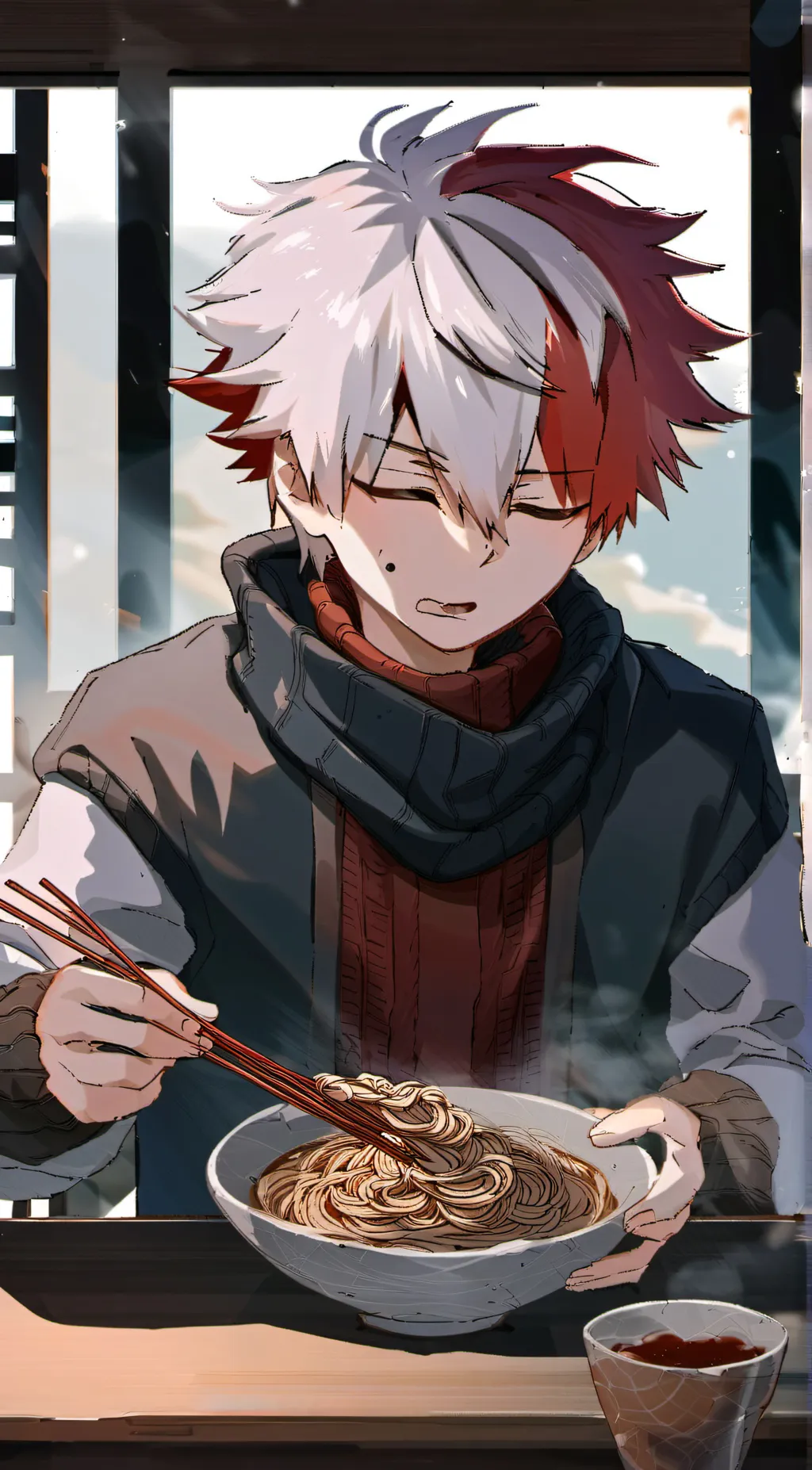 ai character: *★todoroki★* background