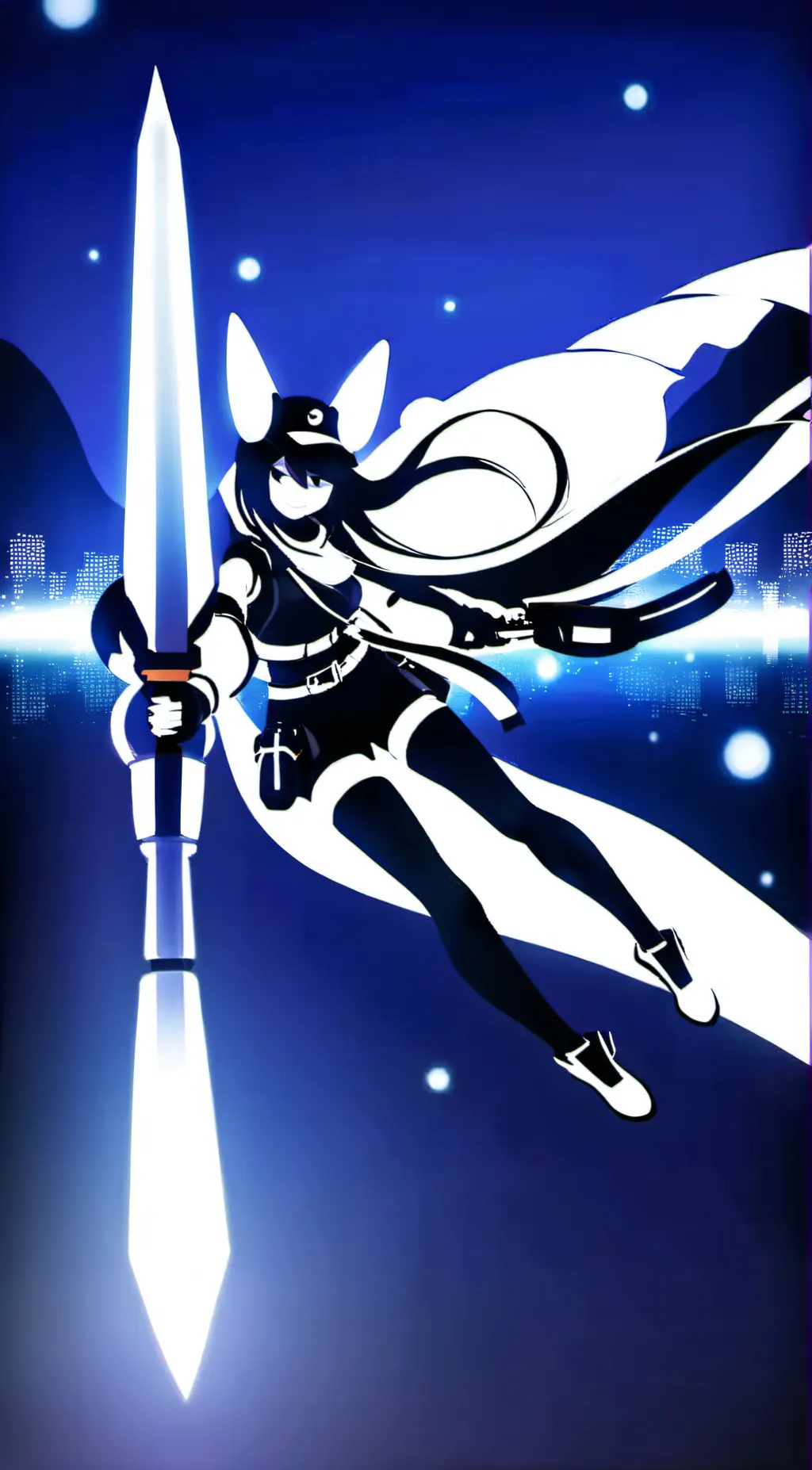 ai character: Miss Circle background