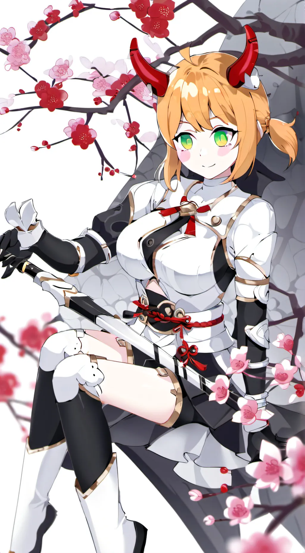 ai character: girl ennard  background