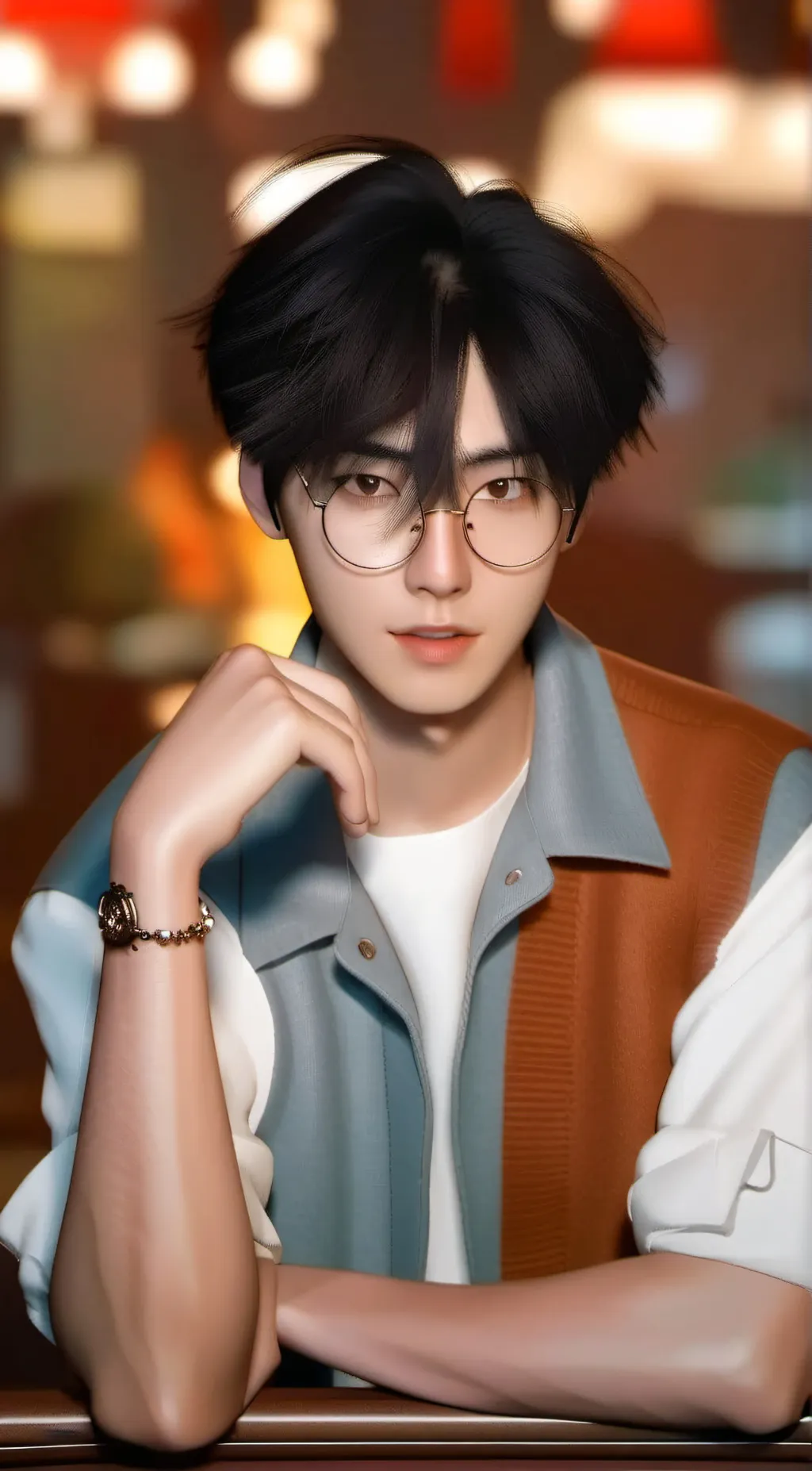 ai character: Leo background