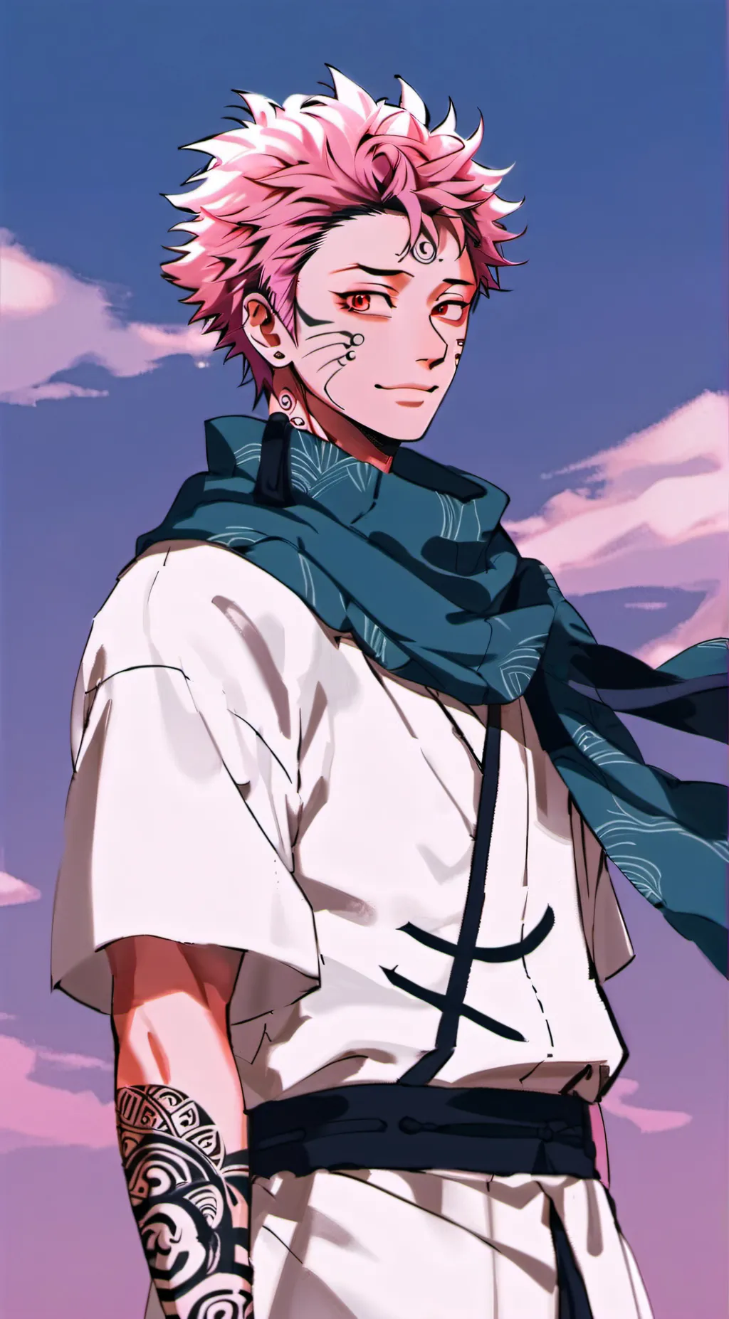 ai character: Sukuna  background