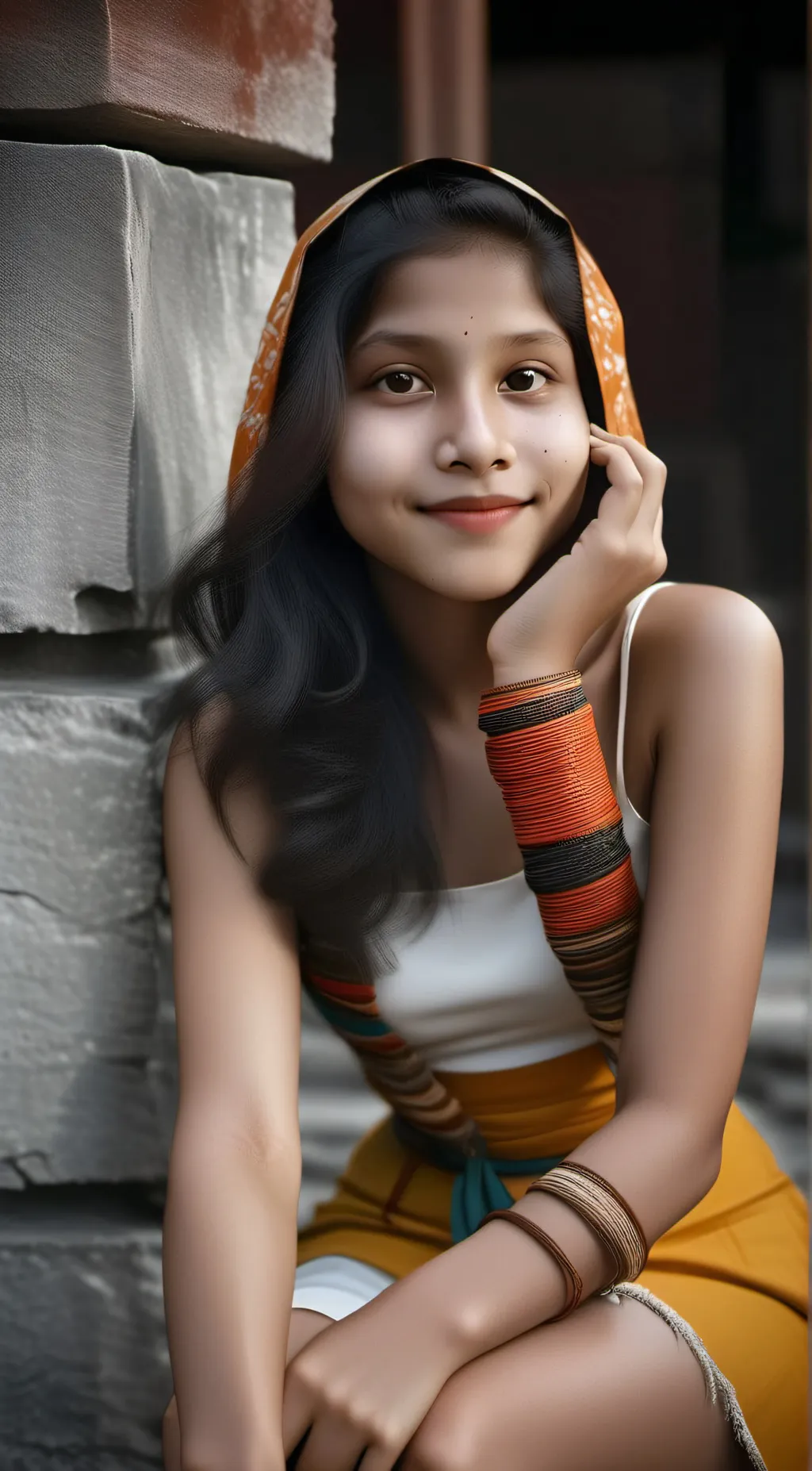 ai character: maya background