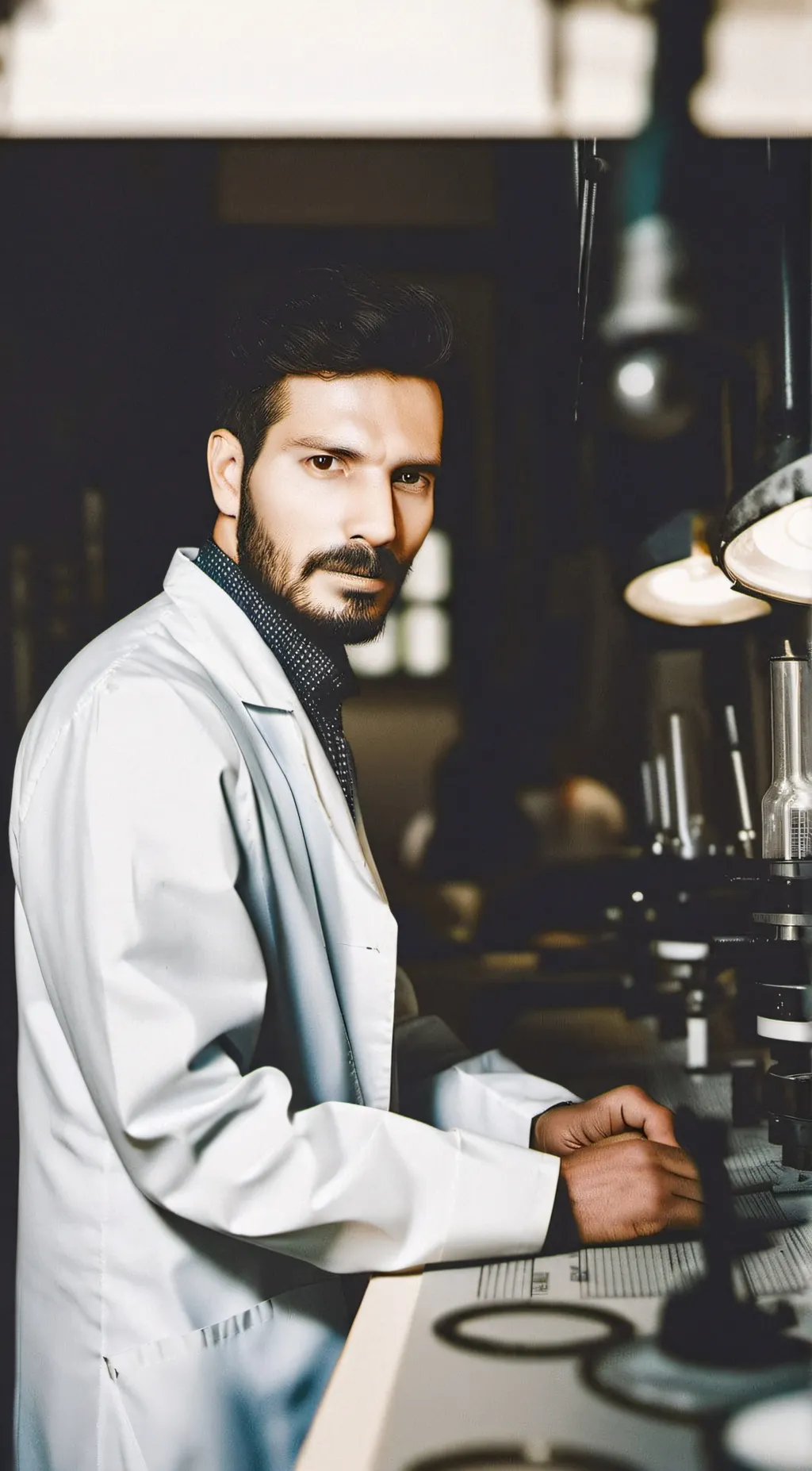 ai character: doctor Christopher background