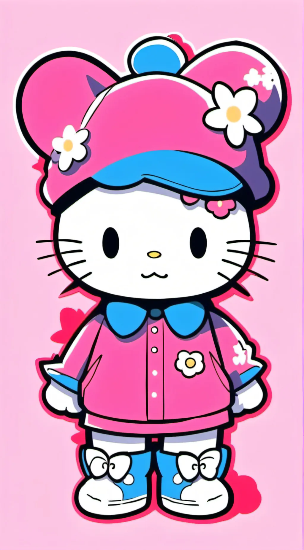 ai character: my melody  background