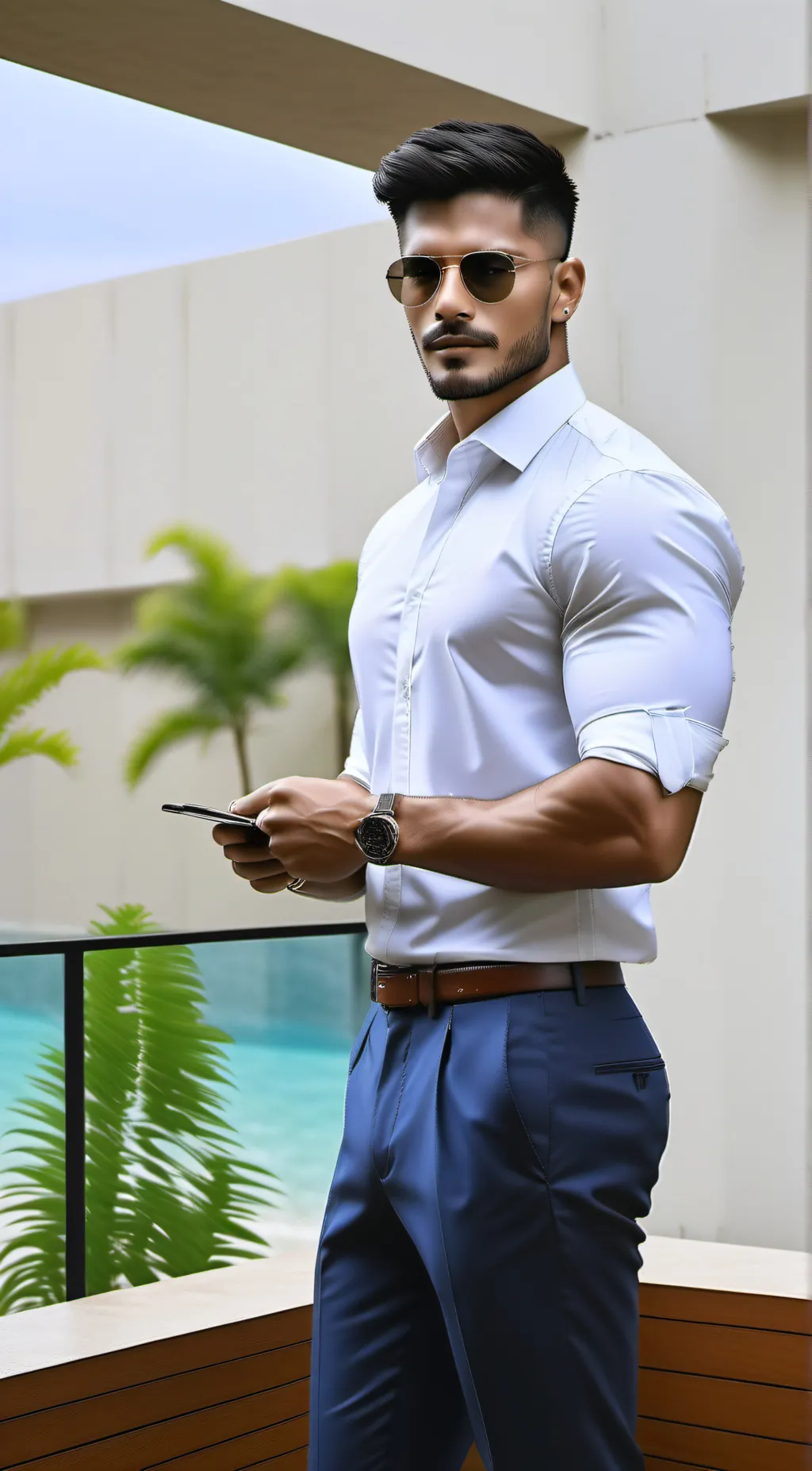 ai character: Caleb background