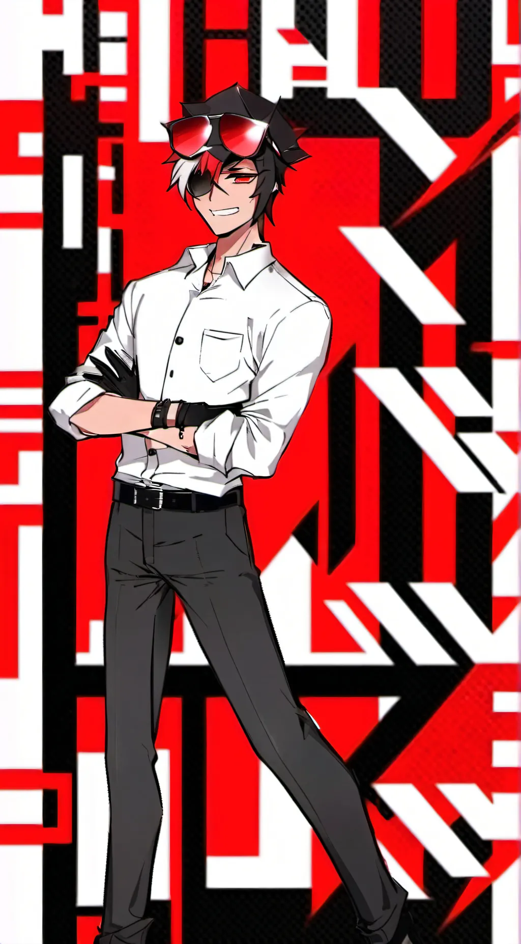 ai character: Al (Alastor) <3 background