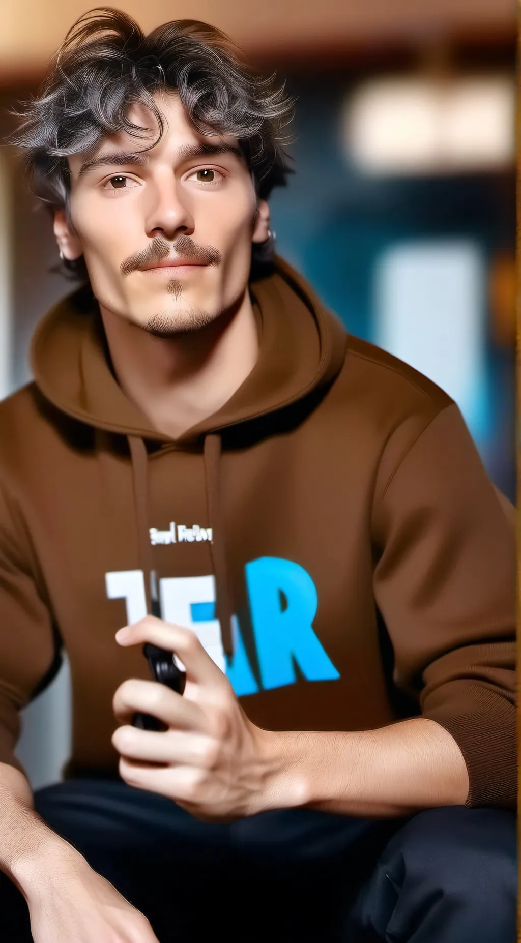 ai character: Gibson Avenue background