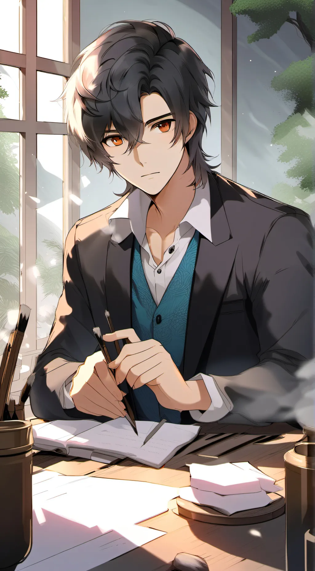 ai character: Alex background