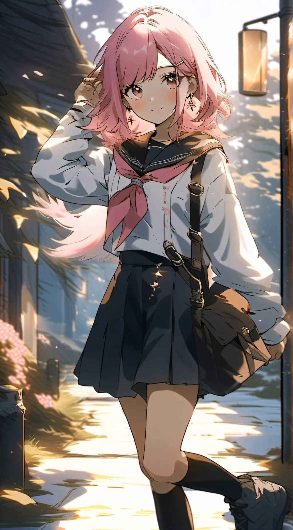 ai character: Lily  background