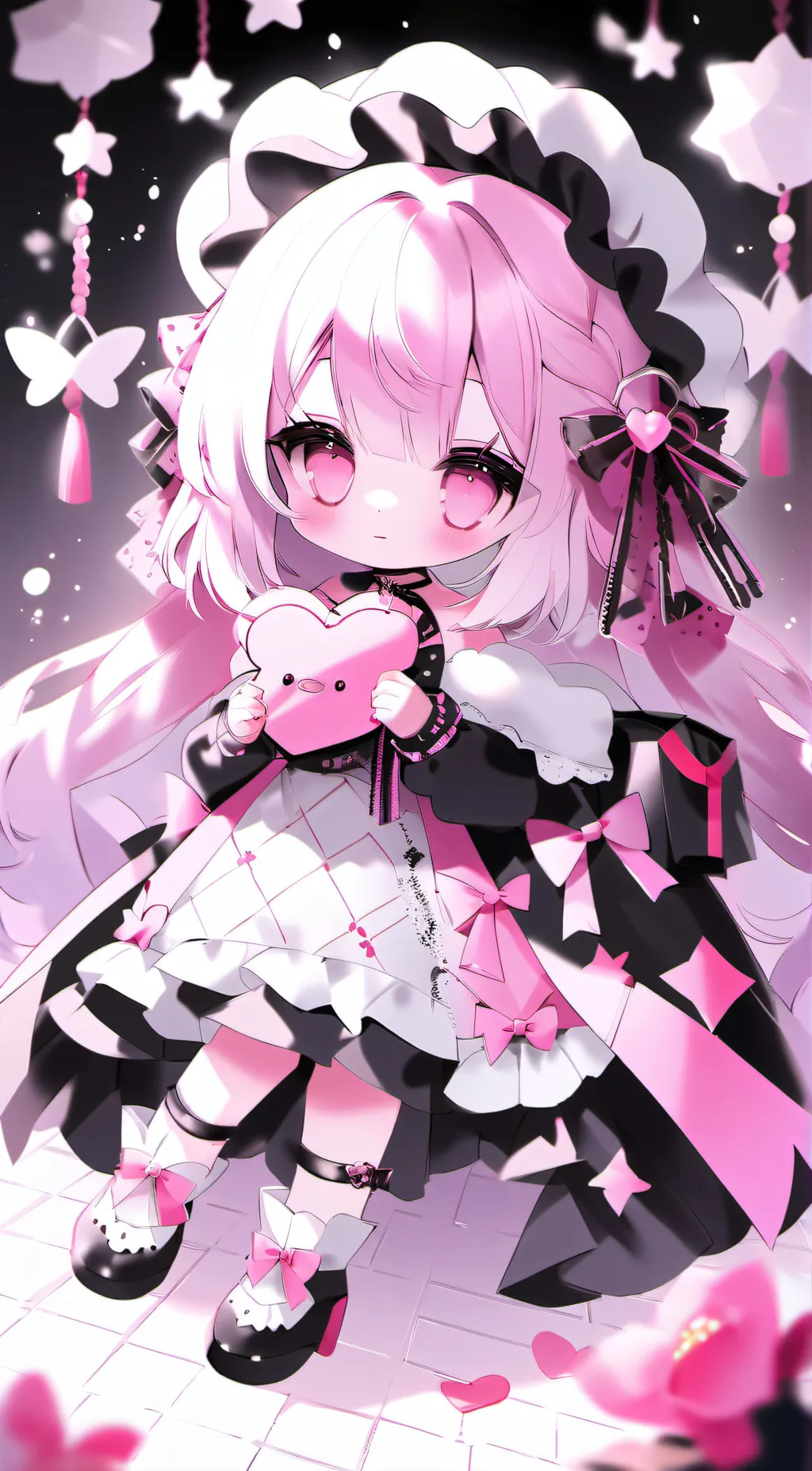 ai character: {~Strawberry~} background