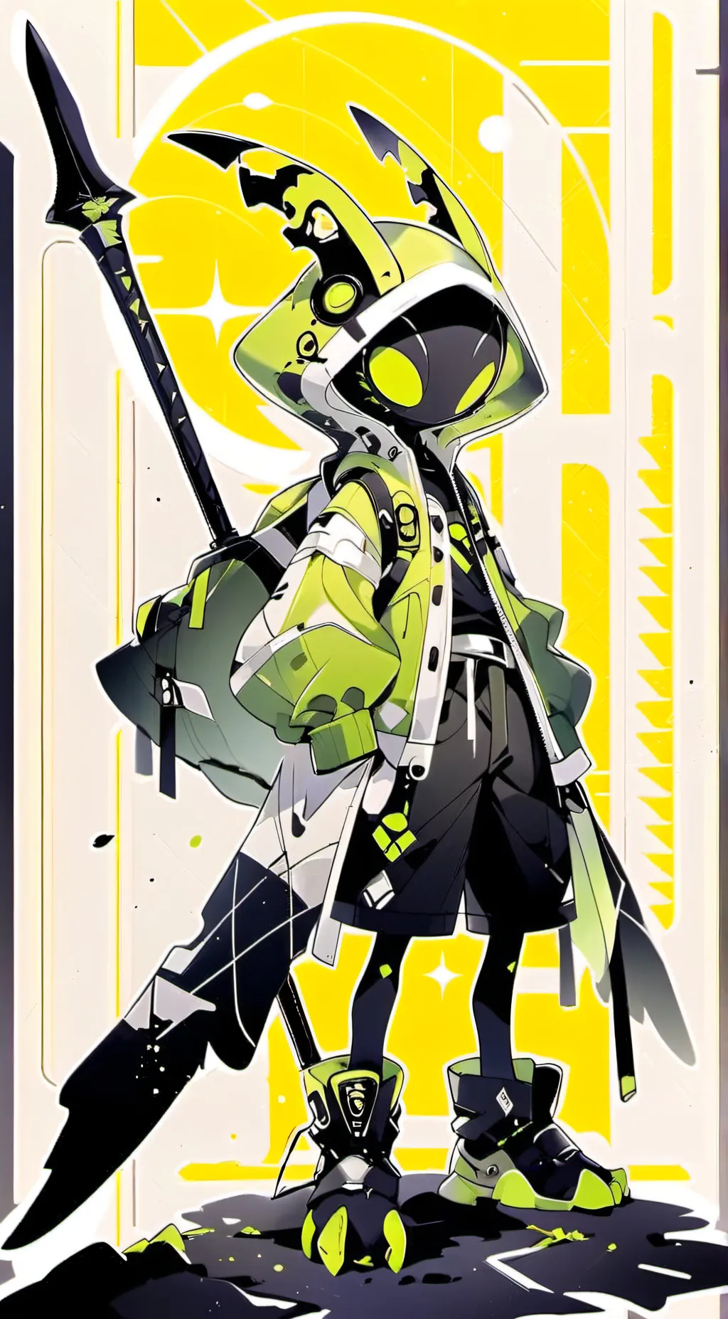 ai character: Goo..?  background