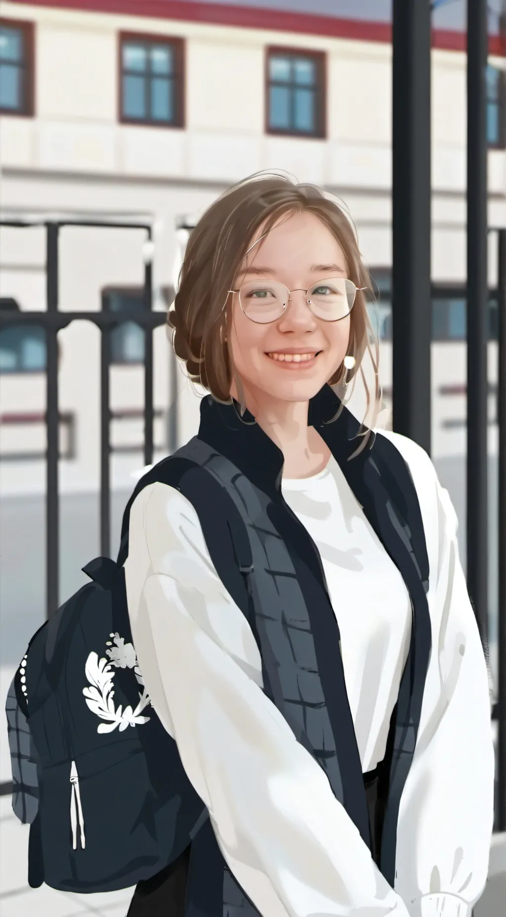 ai character: ally background