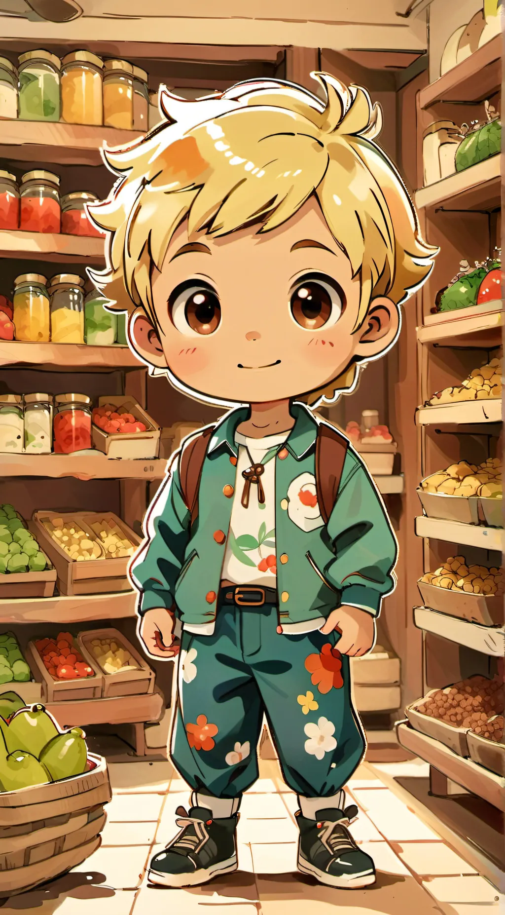 ai character: J J background