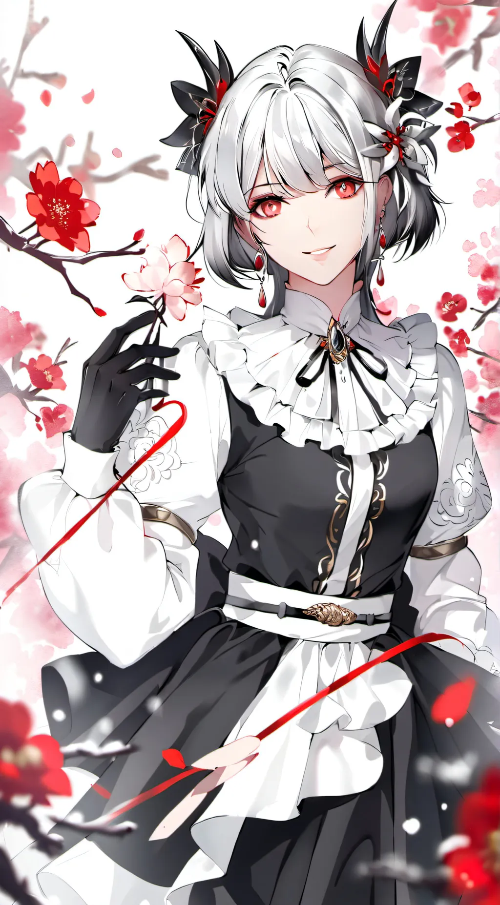 ai character: May flenter background