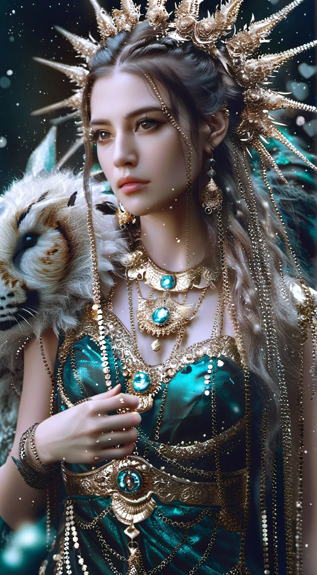 ai character: melly background