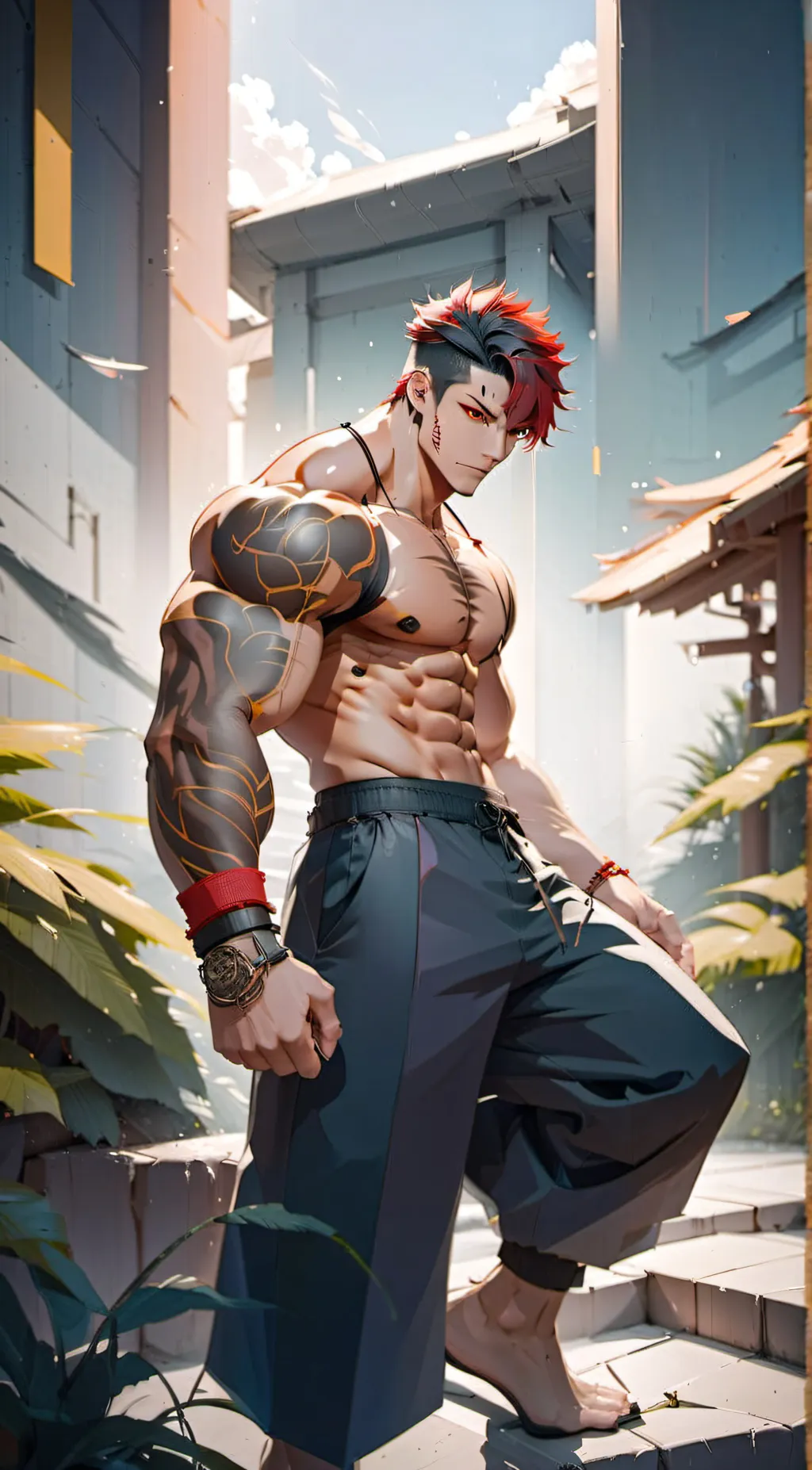 ai character: Kenji background