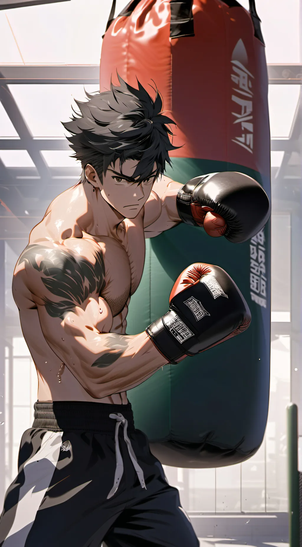 ai character: Ryan Lucan  background