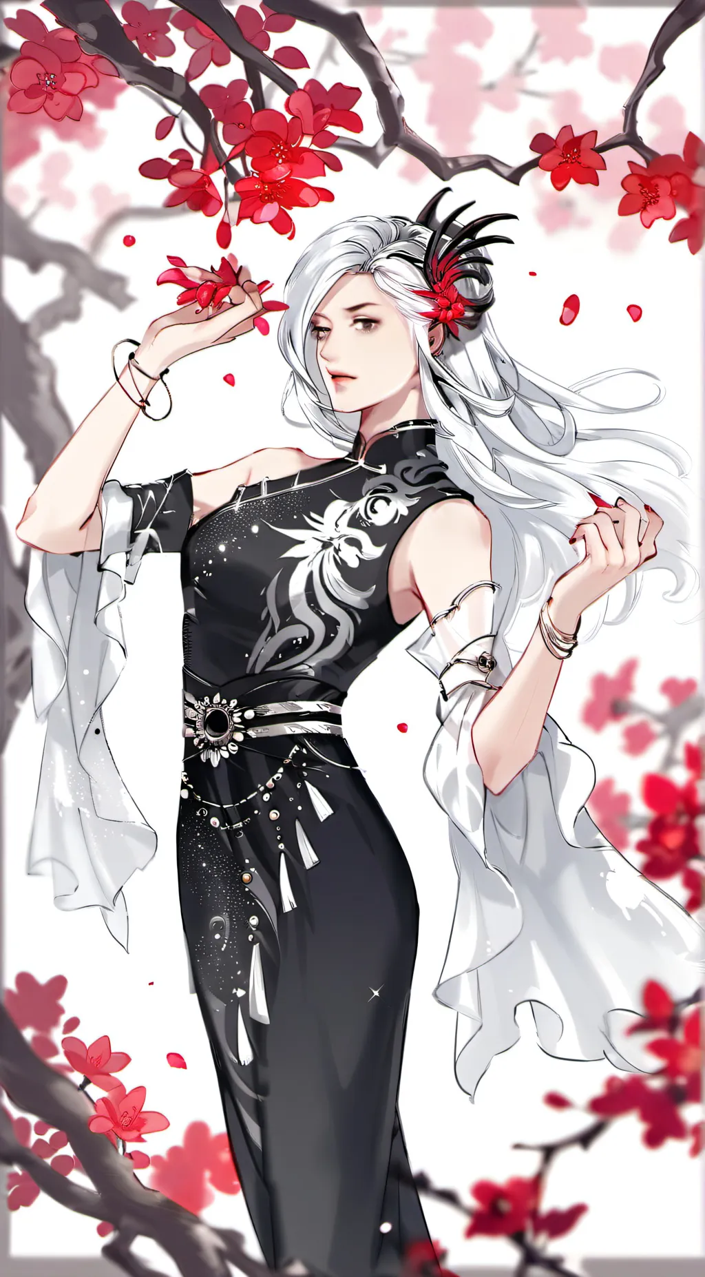 ai character: lily background