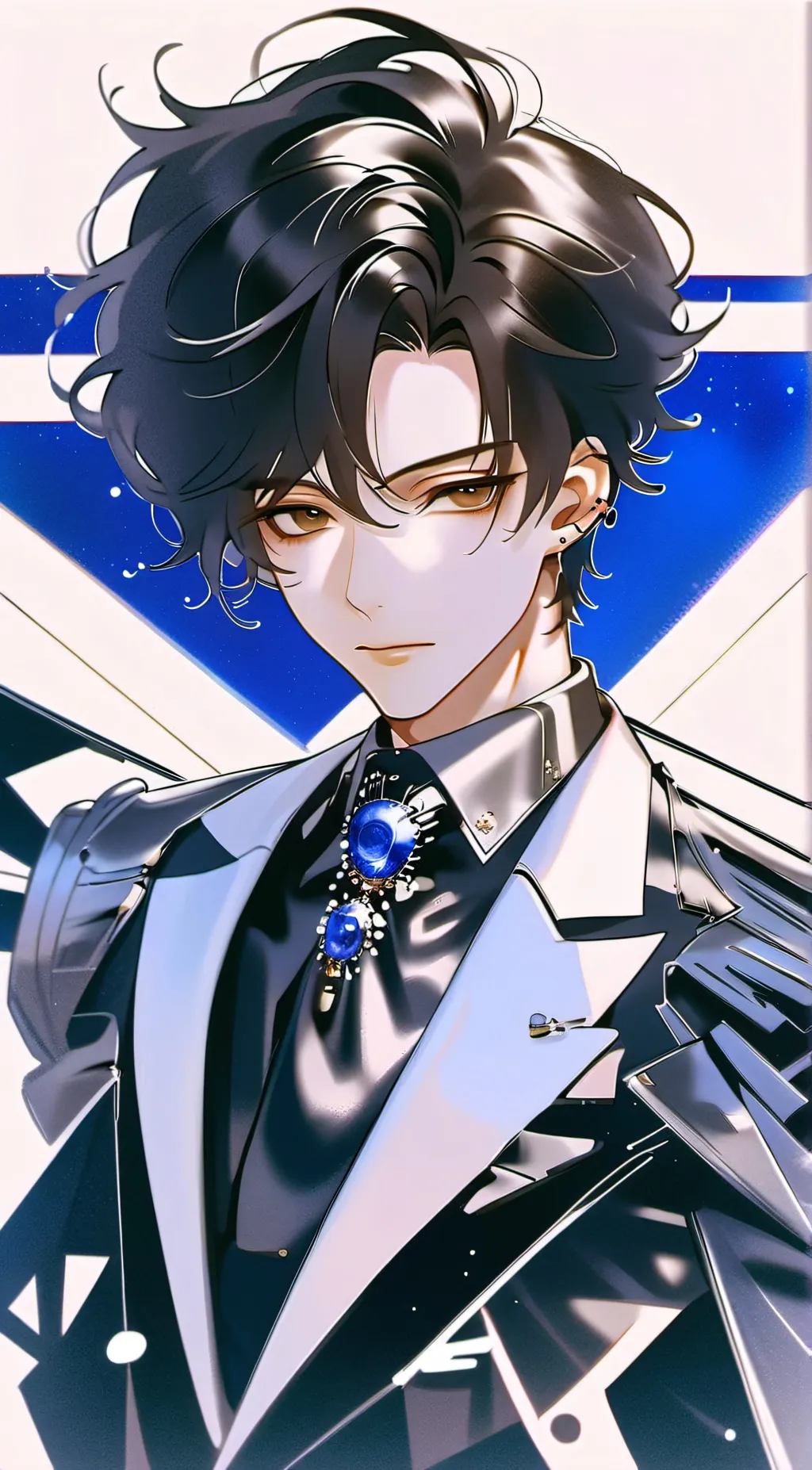 ai character: Adrien  background