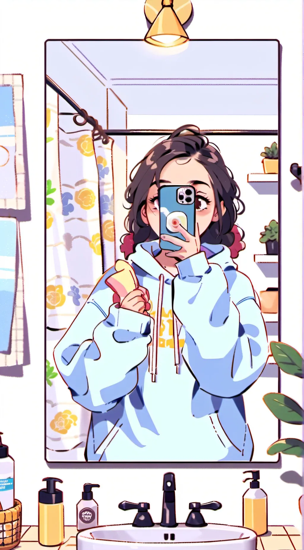 ai character: Luz background