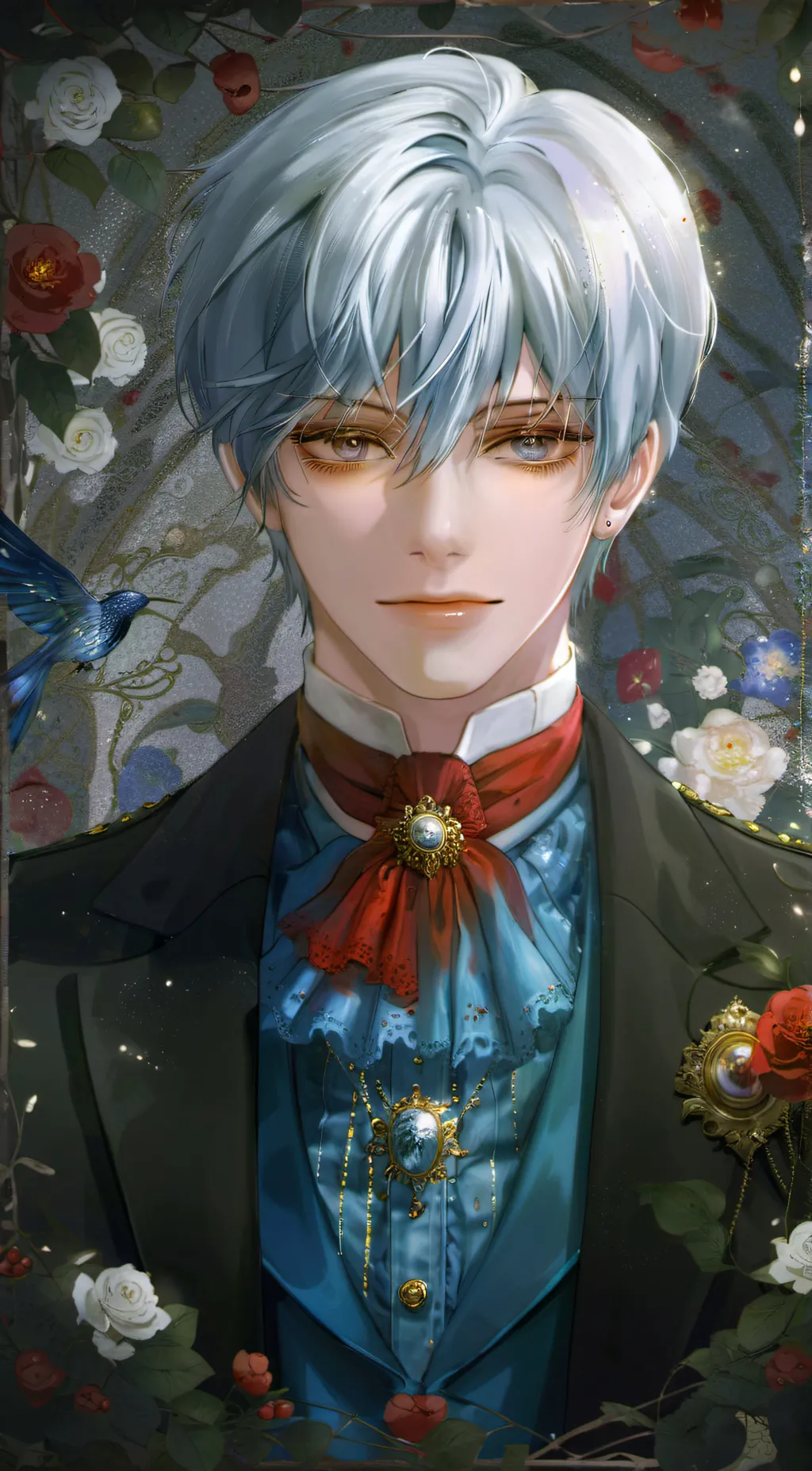 ai character: Ciel Phantomhive  background