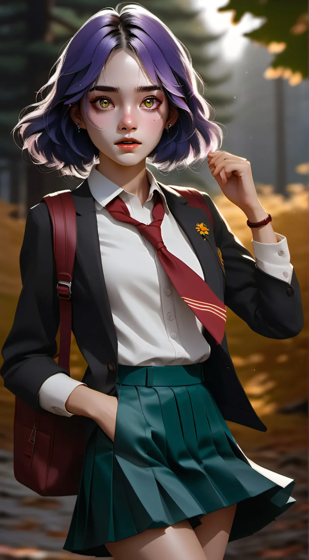 ai character: Chloe  background