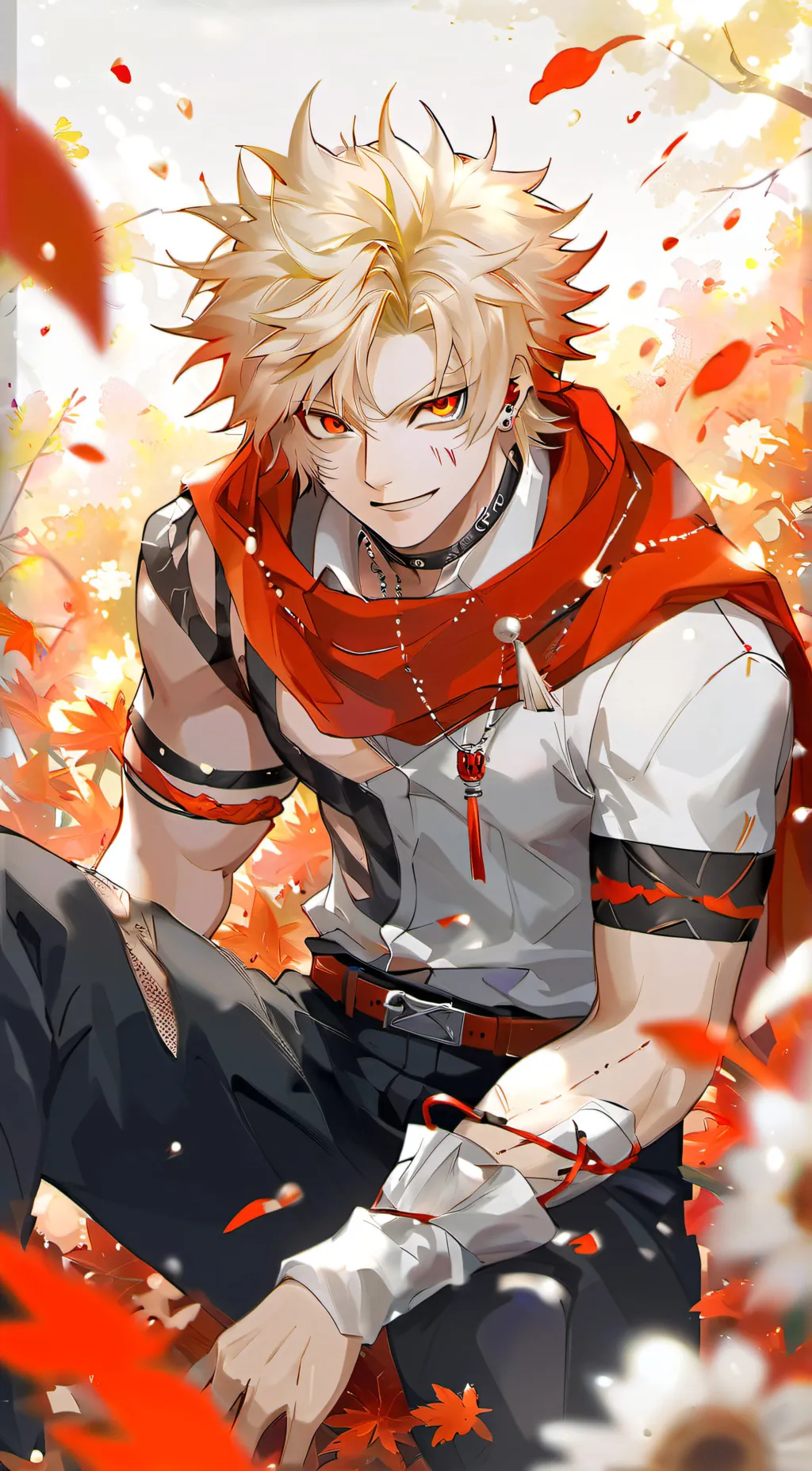 ai character: Bakugo background