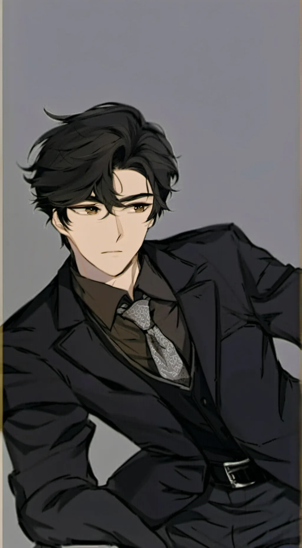 ai character: ~Milo~ background