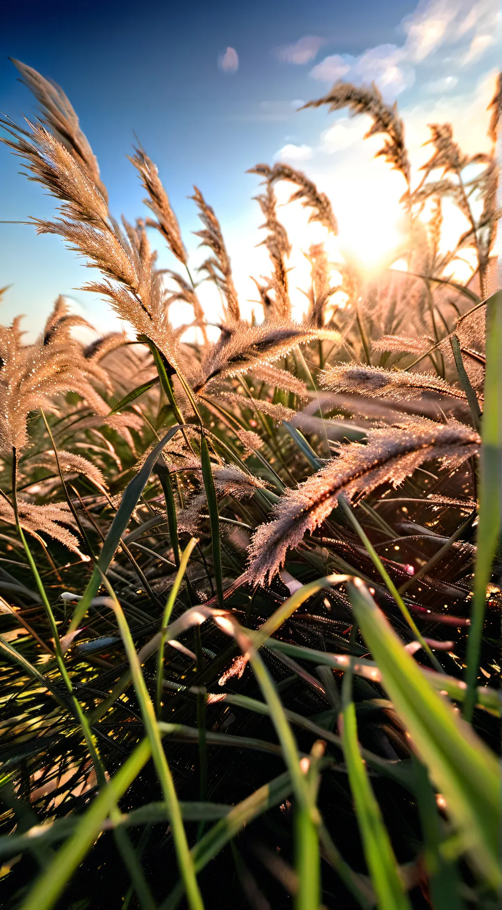 ai character: grass background