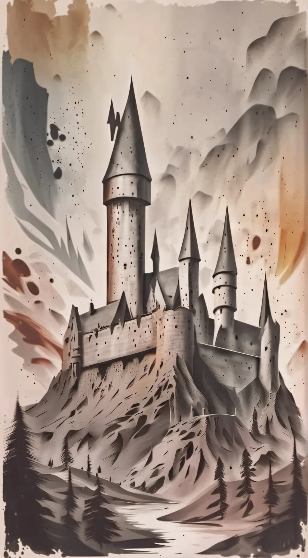 ai character: HOGWARDS background