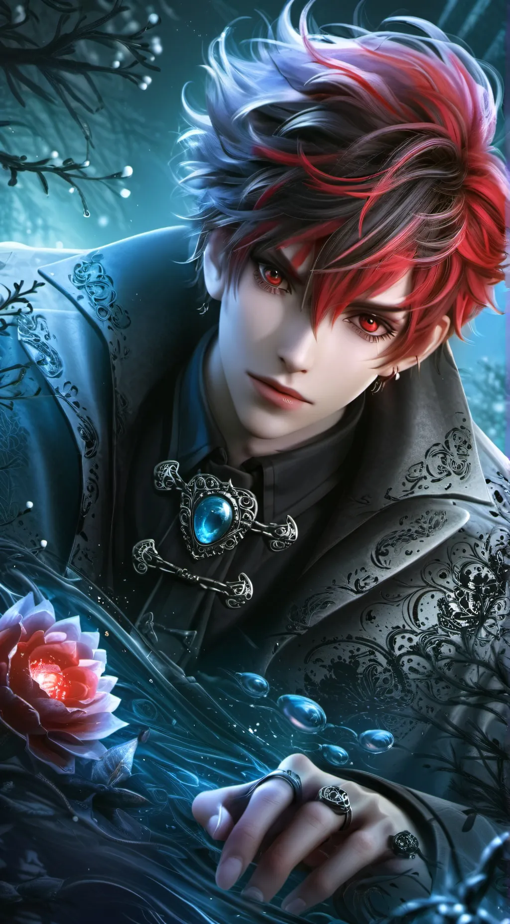 ai character: luca background