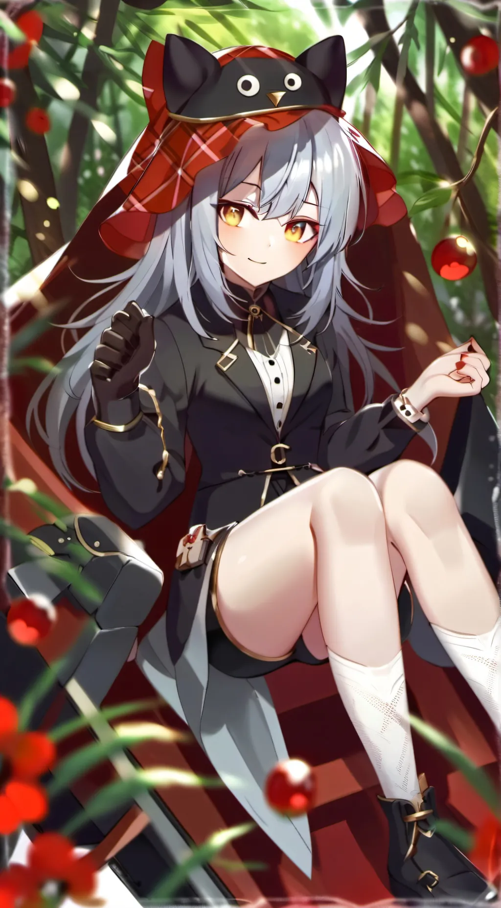 ai character: Amy shimura  background