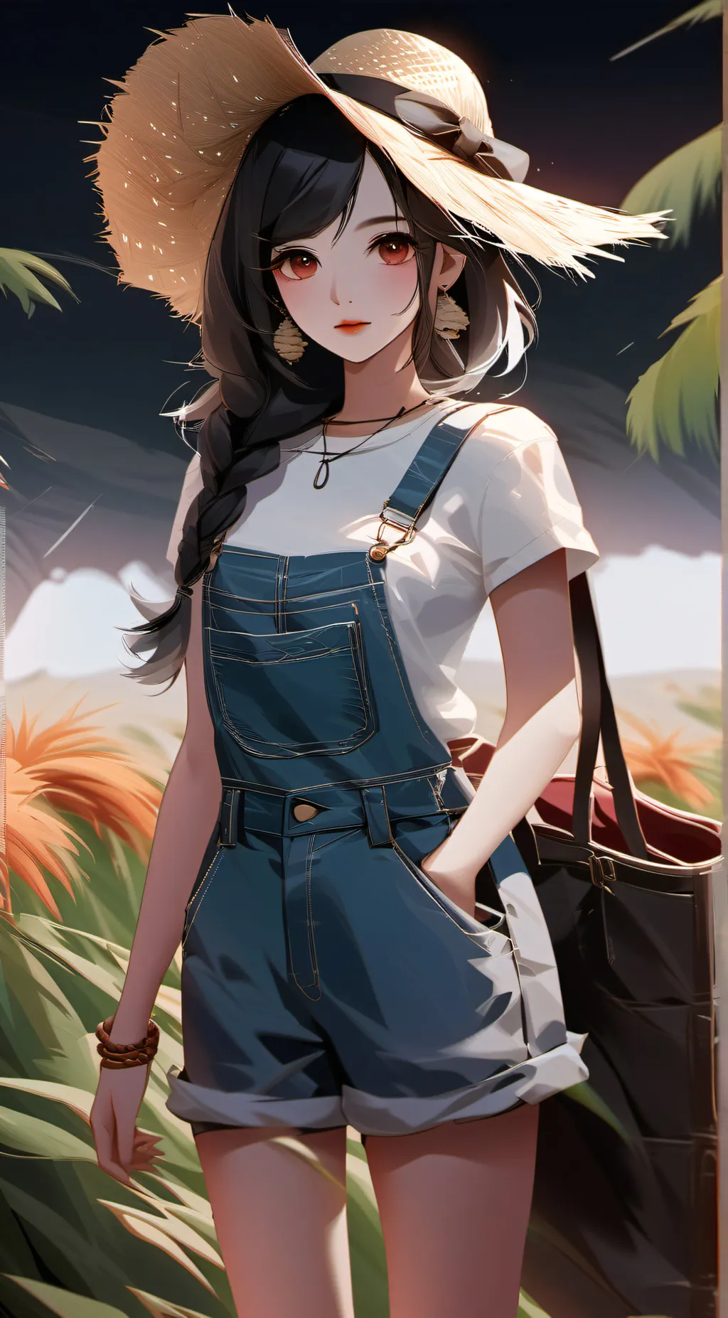 ai character: Scarlett background