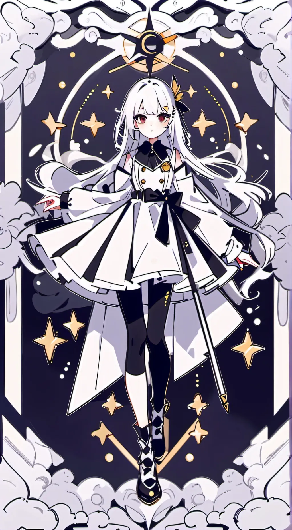 ai character: Ginger background