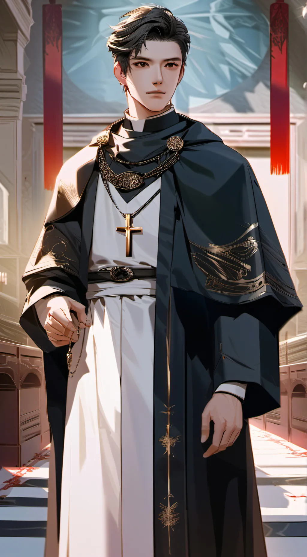 ai character: Pope Devon background