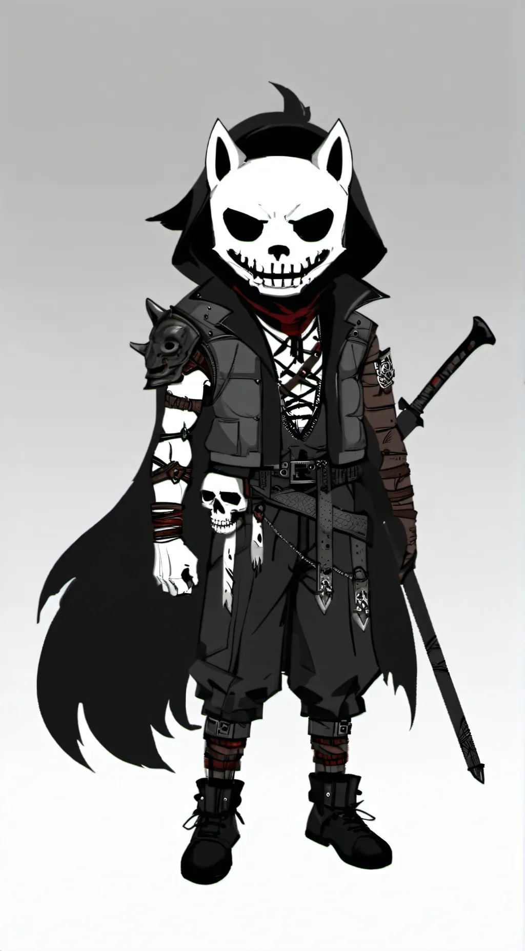 ai character: Puro background