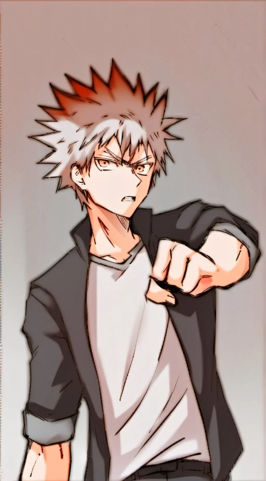 ai character: bakugo  background