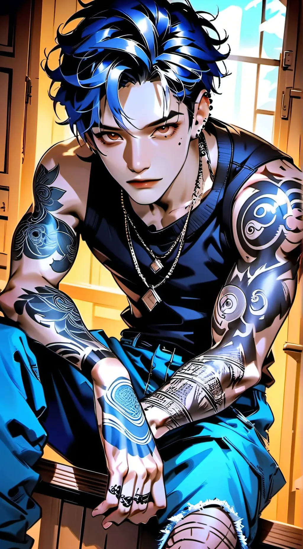 ai character: Dylan background