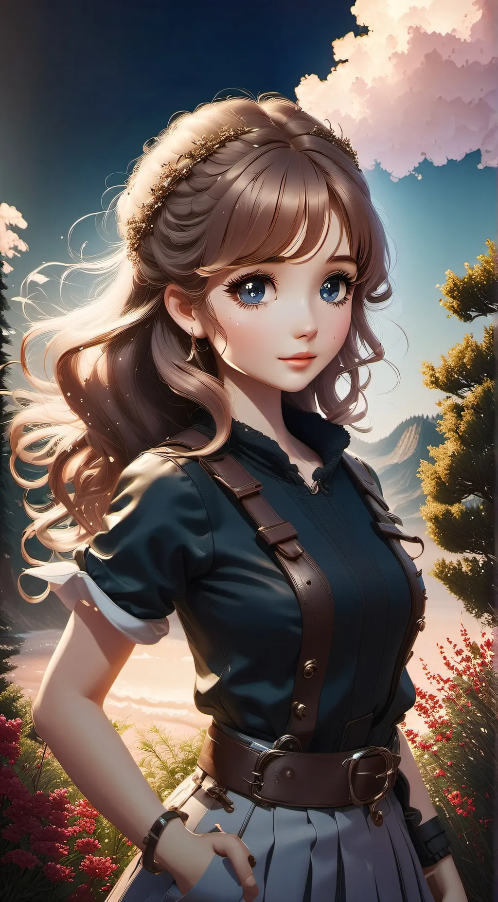 ai character: Bella background