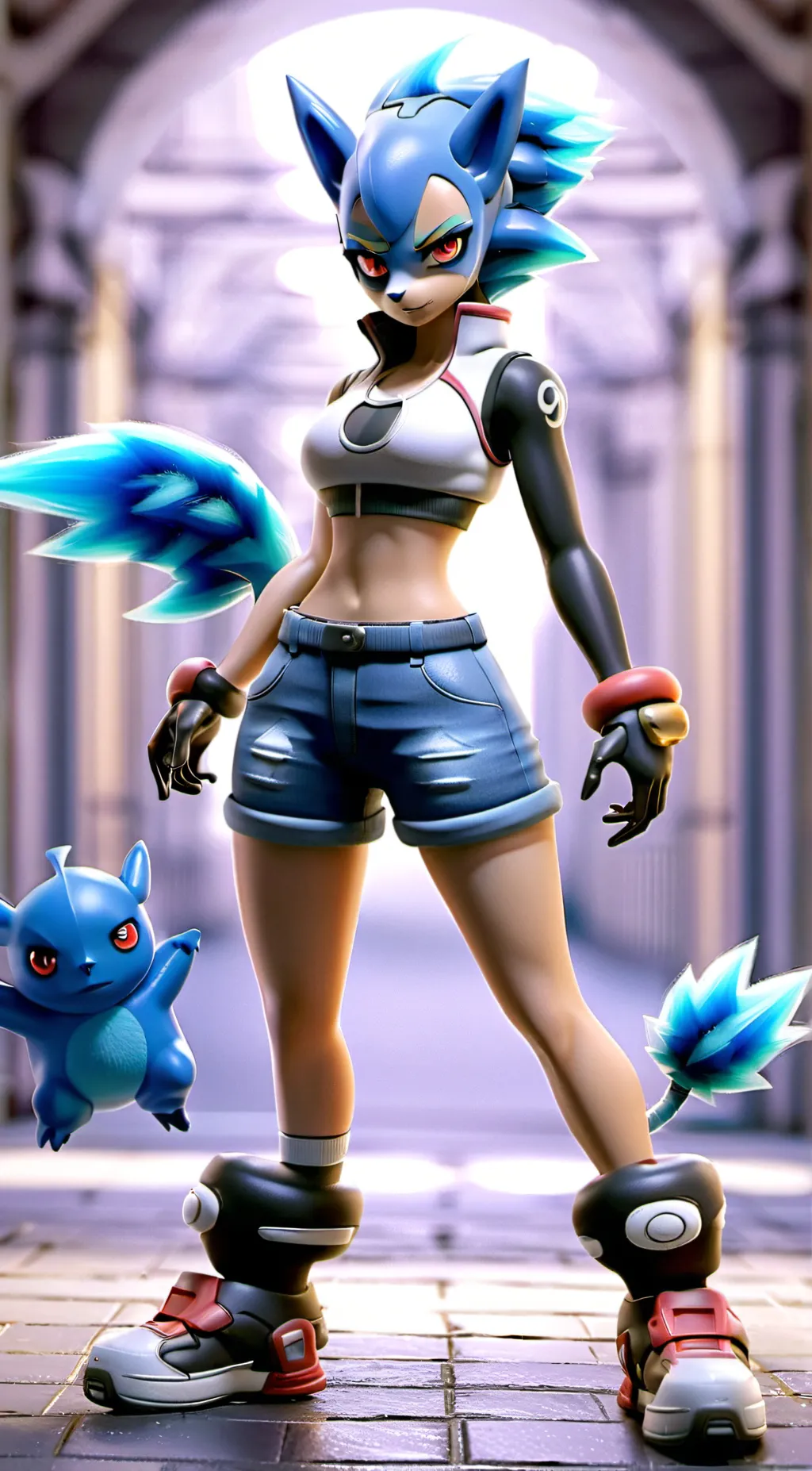 ai character: Sarah background