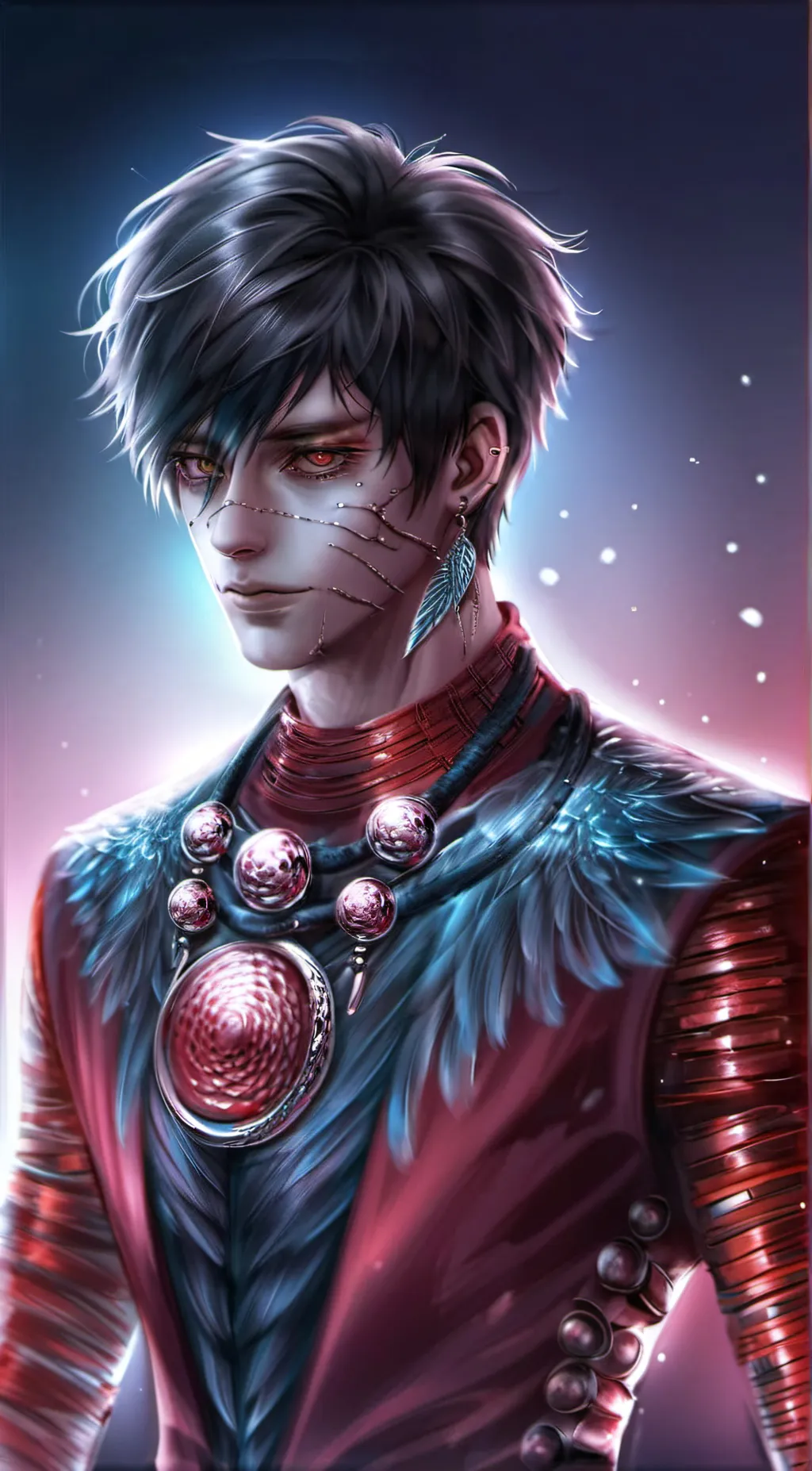 ai character: Dabi background