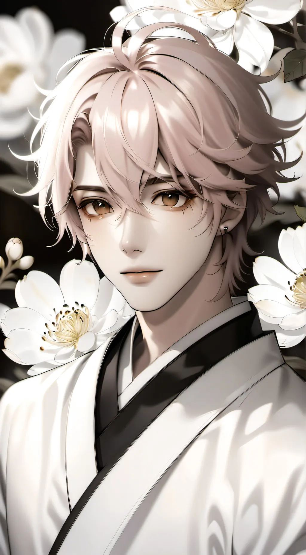 ai character: ‧͙⁺˚*･taekju･*˚⁺‧͙ background