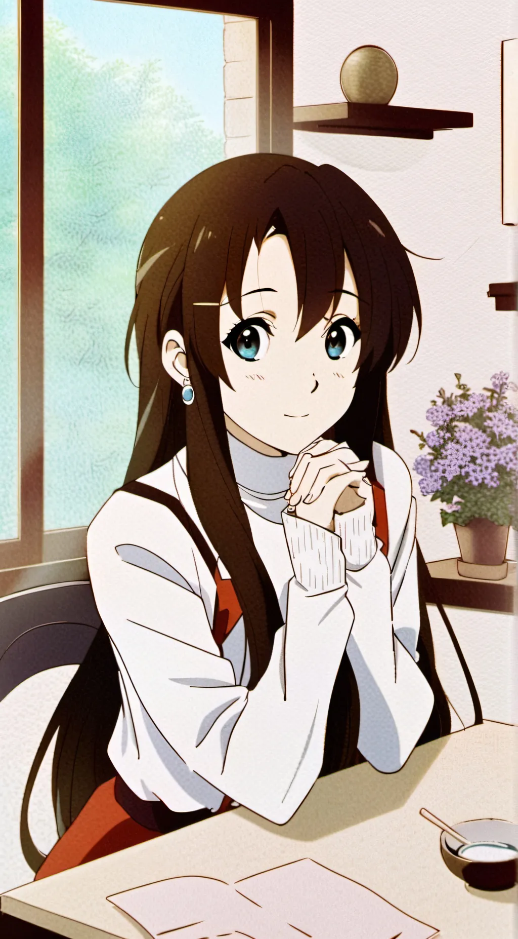 ai character: Asuna background