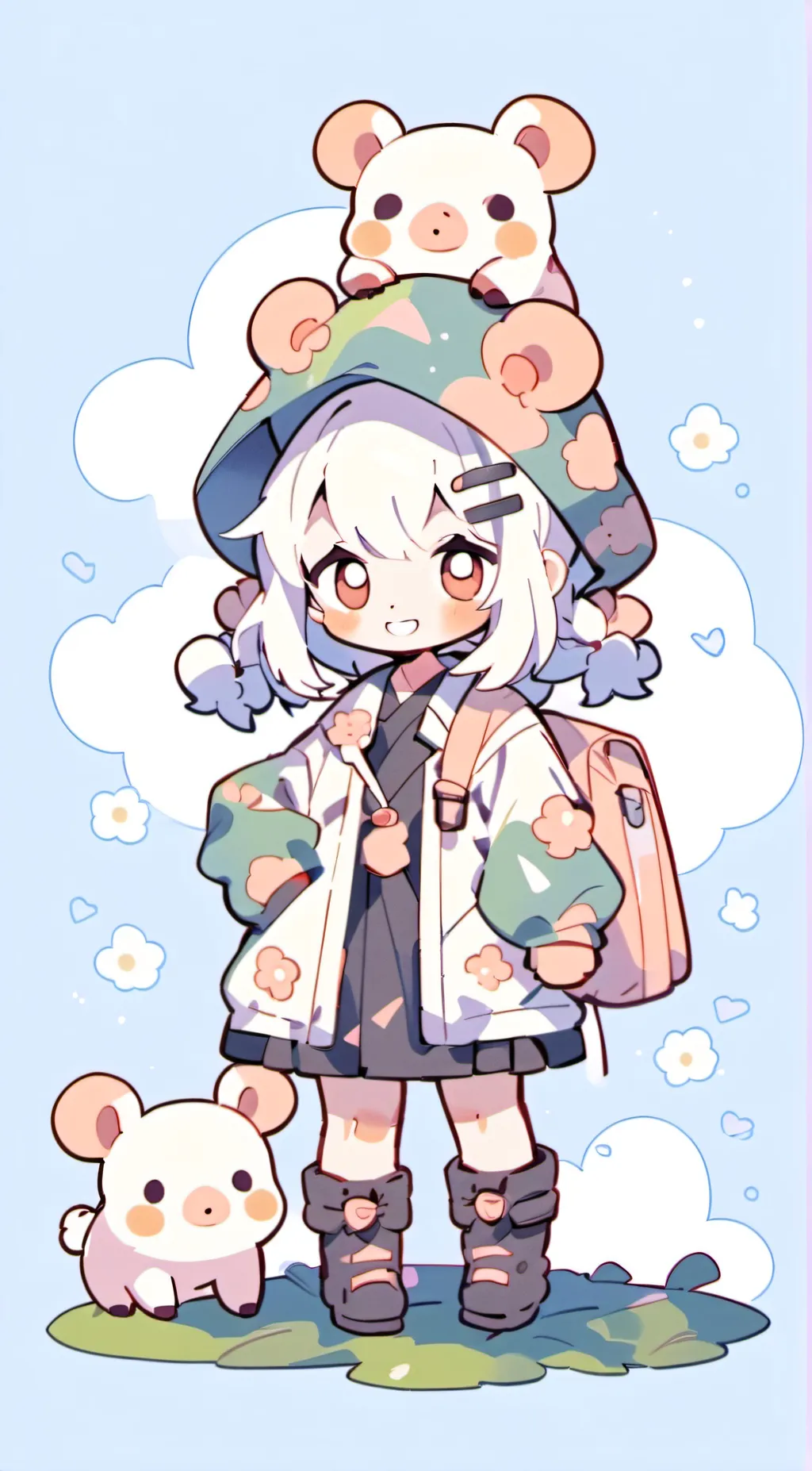 ai character: pickypiggy background