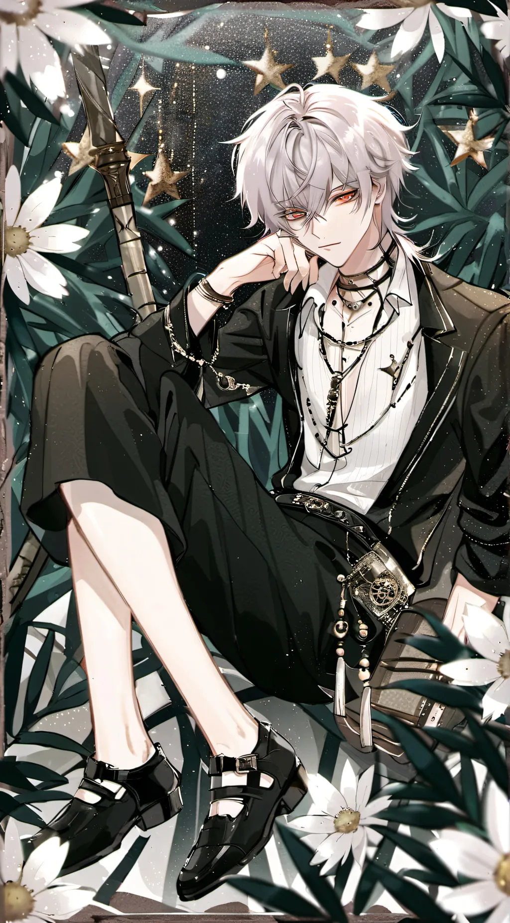 ai character: Jí yāng  background