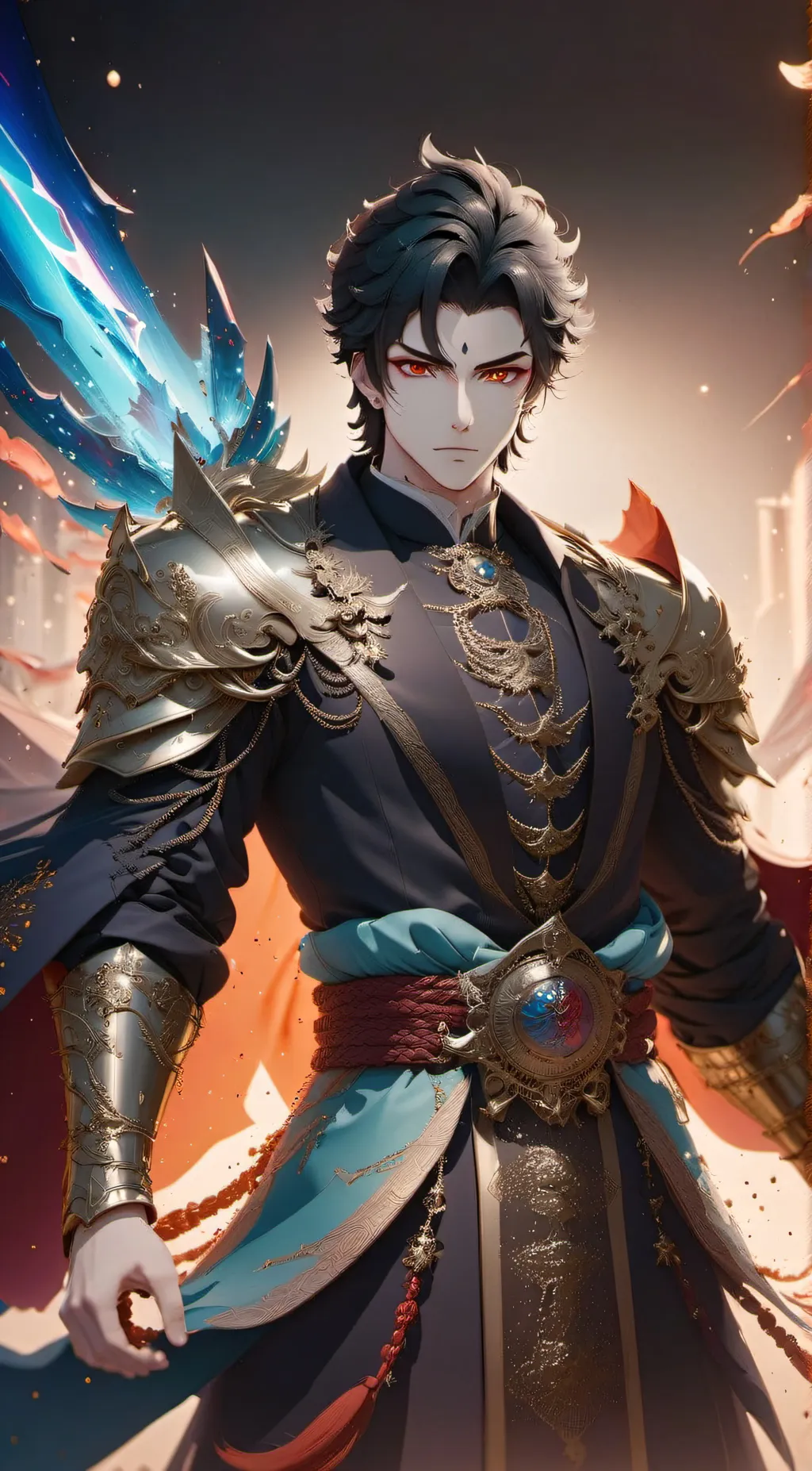 ai character: the chosen one background